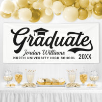 Varsity Graduate Klassiek Zwart Wit