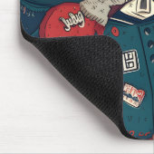 Varsity jasje patroon muismat (Hoek)