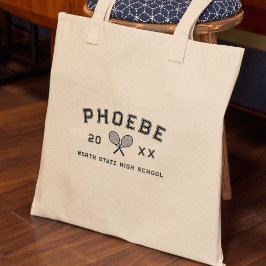 Varsity Letter Sports Graduation Custom Athlete Tote Bag