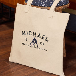 Varsity Letter Sports Graduation Custom Athlete Tote Bag