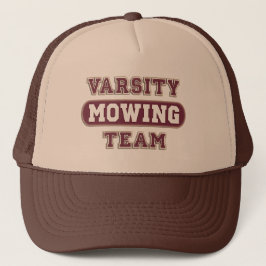 Varsity Mowing Team Trucker Hat Pet
