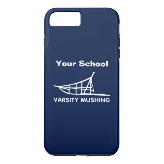 Varsity Mushing Case-Mate iPhone Case (Achterkant)