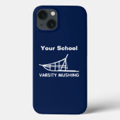 Varsity Mushing Case-Mate iPhone Case (Achterkant)