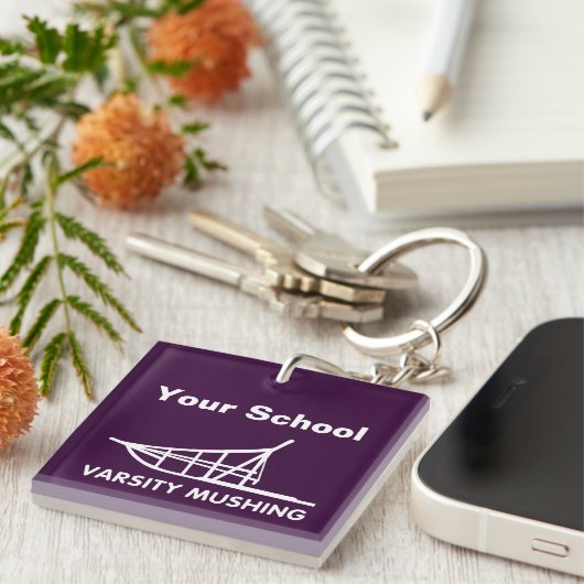 Varsity Mushing Sleutelhanger (Voorkant Rechts)