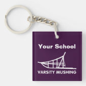 Varsity Mushing Sleutelhanger (voorkant)