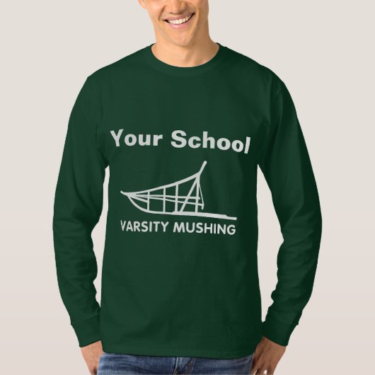 Varsity Mushing T-shirt (Voorkant)