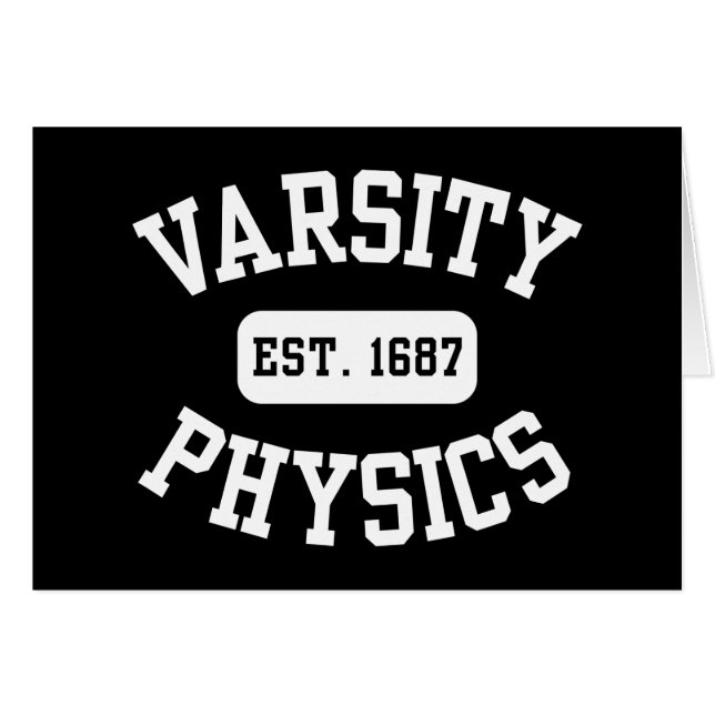 Varsity Physics (Voorkant Horizontaal)