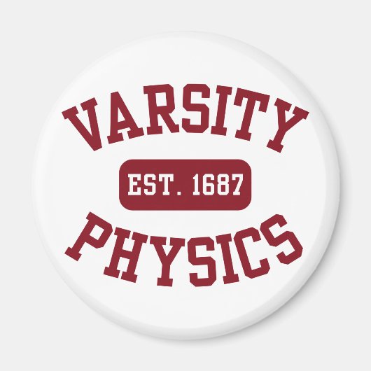 Varsity Physics Magneet (Voorkant)