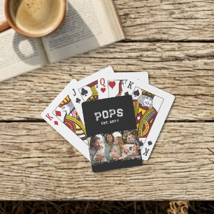 Varsity Pops 3 Foto Opa Bijnaam Oprichtingsjaar Pokerkaarten