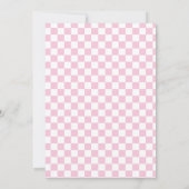 Varsity preppy pastel patch notitieboek 11e verjaa kaart (Achterkant)