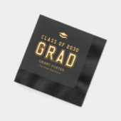 Varsity Pride Afstuderen servetten Folie gestempel (Links)