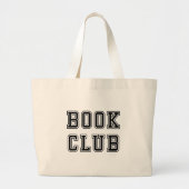 Varsity Style Book Club Grote Tote Bag (Voorkant)