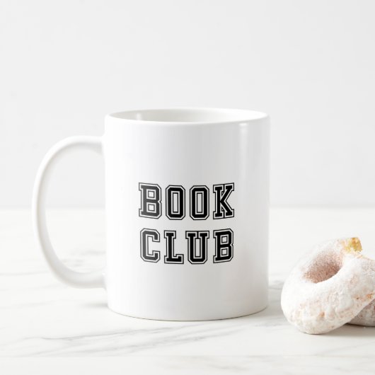 Varsity Style Book Club Koffiemok (Met donut)