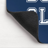 Varsity Style Book Club met bewerkbare kleuren Muismat (Hoek)