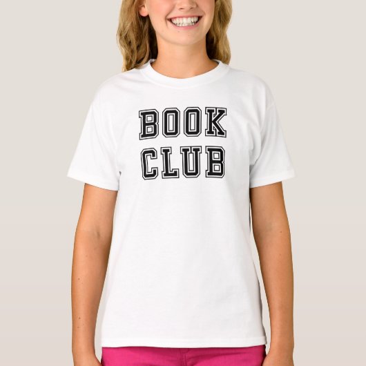 Varsity Style Book Club T-shirt (Voorkant)