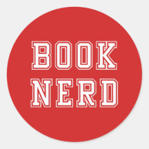 Varsity Style Book Nerd met bewerkbare kleur