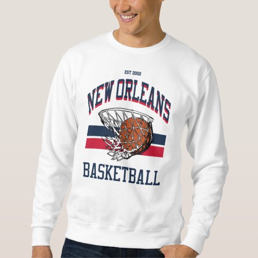 Varsity Style New Orleans Basketball Trui (Voorkant)