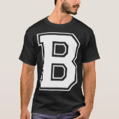 Varsity Sweater with B logo Pullover  (Voorkant)