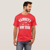 Varsity Swim Team T-shirt (Voorkant volledig)