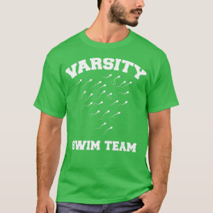 Varsity Swim Team zwemmen T-shirt