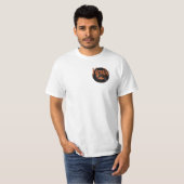 Varsity Vinyl T-shirt Sinaasappel (Voorkant volledig)