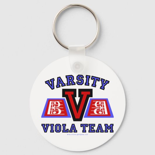 Varsity Viola Team Sleutelhanger (Voorkant)