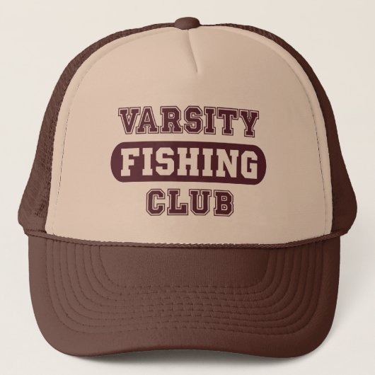 Varsity Vissen Club Trucker Pet (Voorkant)