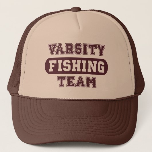 Varsity Vissen Team Trucker Pet (Voorkant)