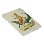 Varuna, God van de Oceanen, gegraveerd door Charle Magneet (Rechterzijde)