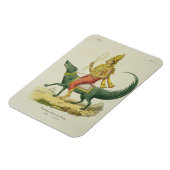 Varuna, God van de Oceanen, gegraveerd door Charle Magneet (Linkerzijde)