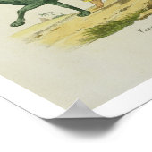 Varuna, God van de Oceanen, gegraveerd door Charle Poster (Hoek)