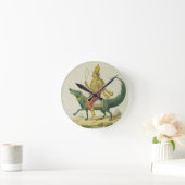 Varuna, God van de Oceanen, gegraveerd door Charle Ronde Klok (Huis)