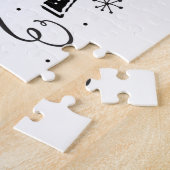 Vas a ser Papa Anuncio de Embarazo Artístico Legpuzzel (Zijkant)