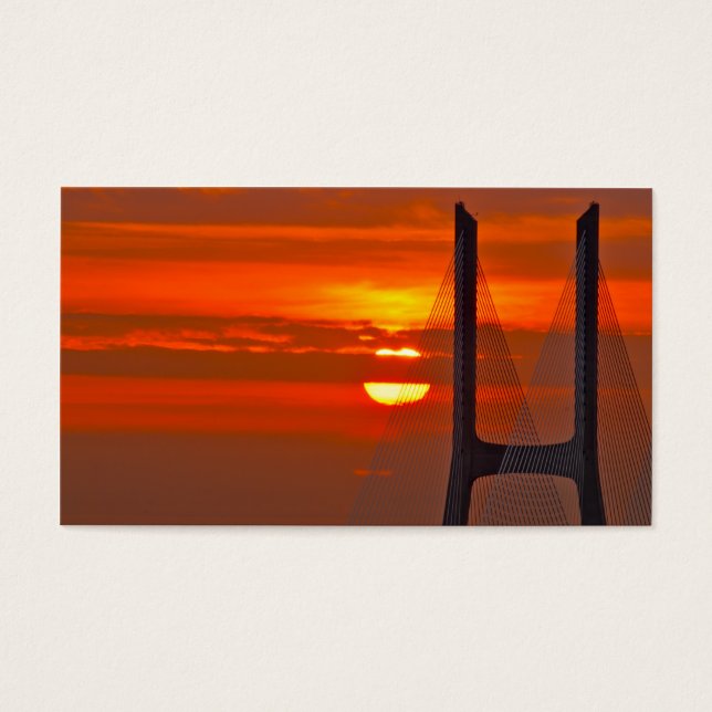 Vasco da Gama Bridge Visitekaartjes (Voorkant)