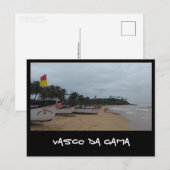 Vasco da Gama, Goa (India) Briefkaart (Voorkant / Achterkant)