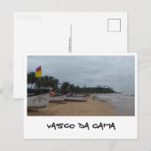 Vasco da Gama, Goa (India) Briefkaart (Voorkant / Achterkant)