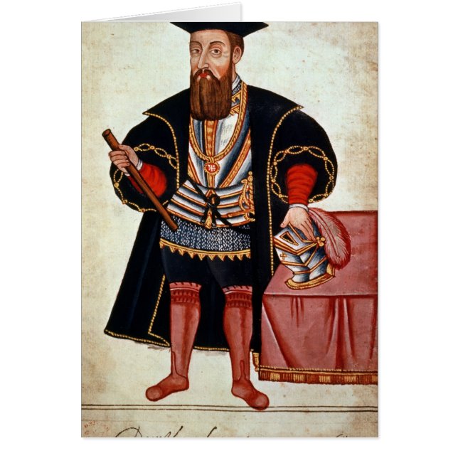 Vasco da Gama , illustratie (Voorkant)