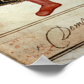 Vasco da Gama , illustratie Poster (Hoek)