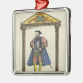 Vasco da Gama Metalen Ornament (Links)