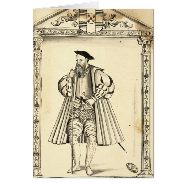 Vasco da Gama uit 'Lendas da India' (Voorkant)