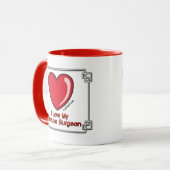 Vasculaire chirurg mok (Voorkant links)