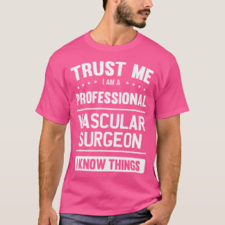 Vasculaire Chirurg T Shirt Gift Ideeën voor Medisc