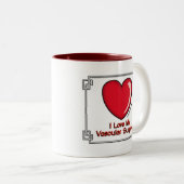 Vasculaire chirurg tweekleurige koffiemok (Voorkant rechts)