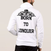 Vasculaire Power Pullover - Spiergreep Dumbbell (Achterkant)