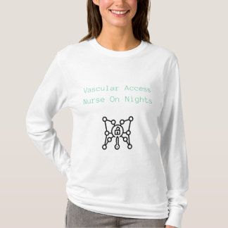 Vasculaire toegangsverzekering op nachts - Vascula T-shirt