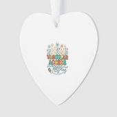 Vascular Access Team Bloemend Medisch Shirtontwerp Ornament (voorkant)