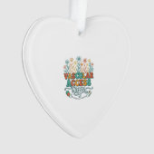 Vascular Access Team Bloemend Medisch Shirtontwerp Ornament (voorkant)