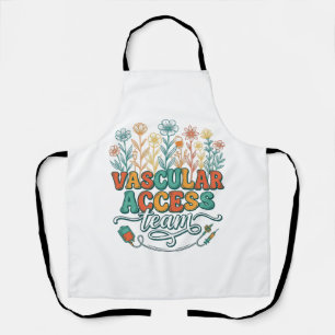 Vascular Access Team Bloemend Medisch Shirtontwerp Schort