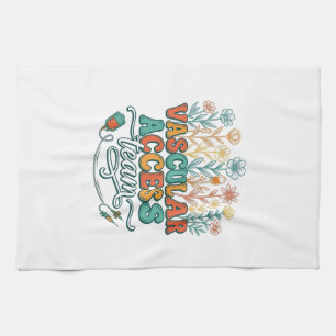 Vascular Access Team Bloemend Medisch Shirtontwerp Theedoek