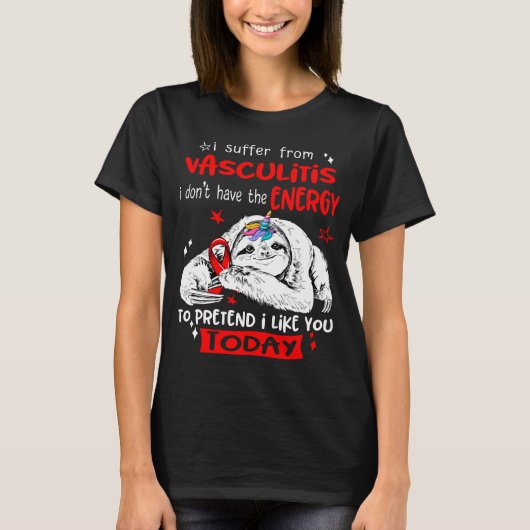 Vasculitis Awareness Month Ribbon Gifts T-shirt (Voorkant)
